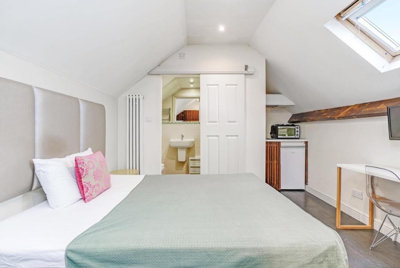 Quiet Double Studio Flat Apartment Londra Exterior foto