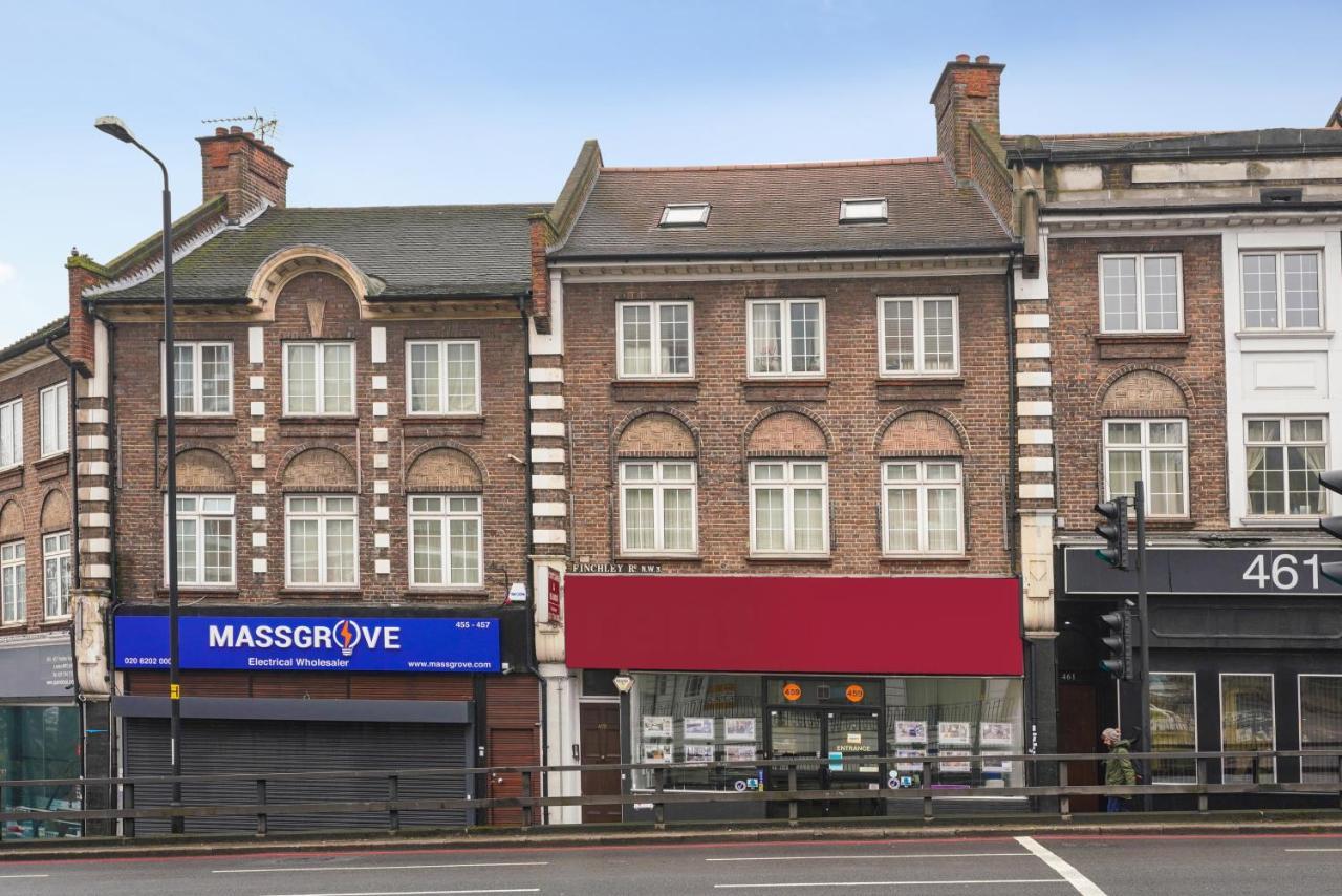 Quiet Double Studio Flat Apartment Londra Exterior foto